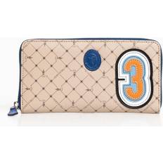 Beige Leather Wallet