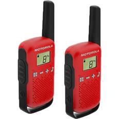 Motorola talkabout two way radio Motorola Talkabout T110 Two-Way Radio, Red/Black, 2-Pack