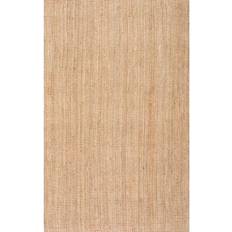 Carpets & Rugs Nuloom Ashli Solid Jute Natural Green, Natural