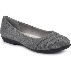 Gray - Women Ballerinas Cliffs by Mountain Clara Women's Ballet Flats, Wide