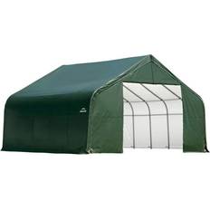 Green Pavilions ShelterLogic 28 ft. W Cover