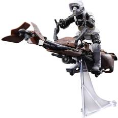 Weltraum Actionfiguren Hasbro Star Wars The Vintage Collection Speeder Bike Vehicle & Action Figure F6882