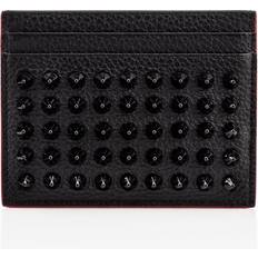 Christian Louboutin Kios Spike Card Holder - Black