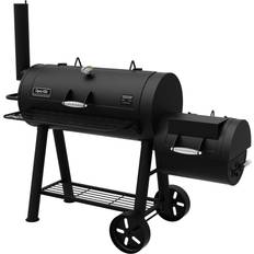 Enclosed Lid Charcoal Grills Dyna-Glo Signature Heavy-Duty Series Barrel Charcoal