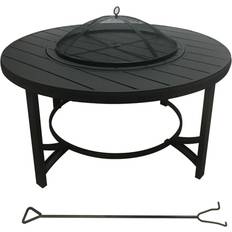 Living accents fire pit Accents 36 W Steel Round Fire