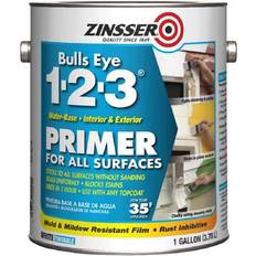 Paint Zinsser Bulls Eye 1-2-3 Water Base 1gal Wood Paint White