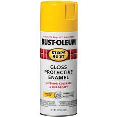 Rust-Oleum Stops Rust Protective Enamel 12 oz Anti-corrosion Paint Sunburst Yellow