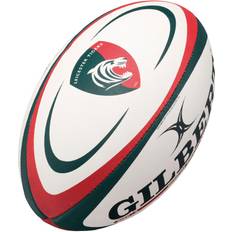 Gilbert pallone da rugby Leicester bianco bianco rosso