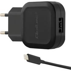 Qoltec batteri Qoltec Charger 12W + USB Type C