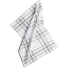 Rutiga Kökshanddukar Kosta Linnewäfveri Checkered Kökshandduk Grå (60x40cm)