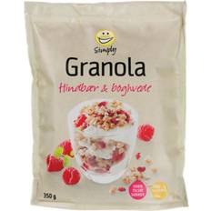 Easis Korn, Müsli & Grød Easis Granola with Raspberries & Buckwheat 350g 1pack