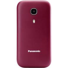 Flip telefon Panasonic Senior-flip-mobiltelefon KX-TU400 Rød