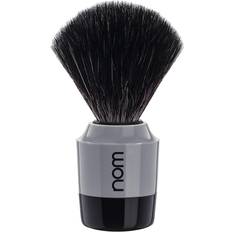 Grau Rasierpinsel Nom MARTEN shaving brush Black Fibre Grey