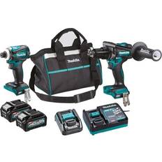 Makita Set reduziert Makita Værktøjssæt (HP001G TD001G); 40 V; 2x4,0 Ah batt