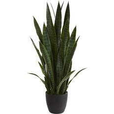 Iron Artificial Plants Nearly Natural Sansevieria Artificial Plant