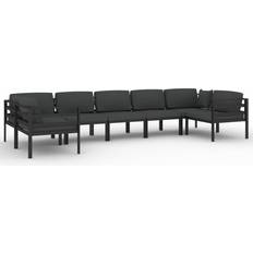 7 Loungesæt Havemøbler vidaXL 3107813 Loungesæt, borde inkl. 7 sofaer