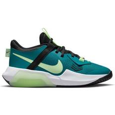 Basketballsko Nike Air Zoom Crossover GS - Bright Spruce/Black/Volt/Barely Volt