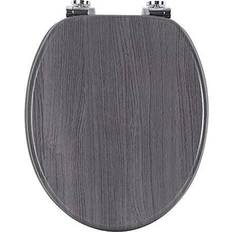 WOLTU Wooden Seat, Soft Close WC Strong