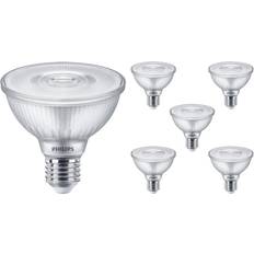 Par30 Philips Fordelspakke 6x MASTER LEDspot E27 PAR30S 9.5W 740lm 25D 827 ekstra varm hvid dæmpbar erstatter 75W