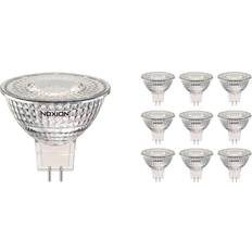 Gu5.3 led 4w Noxion Fordelspakke 10x LED spot GU5.3 MR16 4W 345lm 36D 827 ekstra varm hvid erstatter 35W