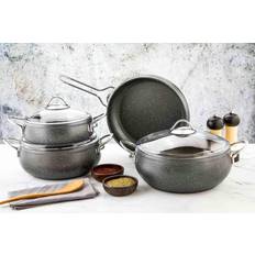 Evimsaray Alya Series 7-Piece Cookware Set with lid