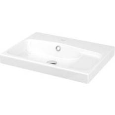 GoodHome Mila White Counter-Mounted