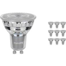 Gu10 dæmpbar erstatter 80w Philips Fordelspakke 10x MASTER Value LEDspot GU10 PAR16 6.2W 575lm 36D 940 kold hvid bedste farvegengivelse dæmpbar erstatter 80W