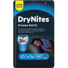 Boys DryNites  Pyjama Pants Size 4-7 16pcs