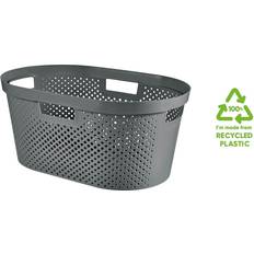 Curver tvättkorg 40l Curver Tvättkorg Mörkgrå 40 L