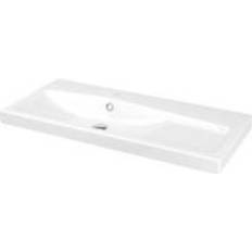 GoodHome Mila White Counter-Mounted