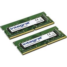 32 GB - SO-DIMM DDR4 RAM Memory Integral SO-DIMM DDR4 2666MHz 2x16GB (IN4V16GNELSIK2)