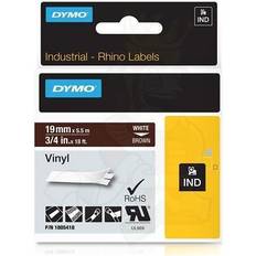 Marrón Máquinas de Etiquetar y Cintas Adhesivas Dymo 1805418 Original Label Tape 19mmx5.5m