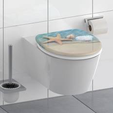 Soft close toilet SCHÜTTE Toilet Seat with Soft-Close BEACH