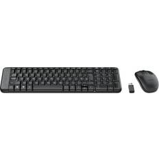 Logitech Trådlös Tangentbord på rea Logitech 920-003157 Wireless Combo