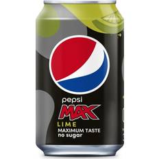 Pepsi max lime Pepsi Max Lime 24x33 cl. dåse