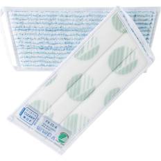 Microfiber moppe med velcro Inventarmoppe, med velcro, blå/hvid, 25