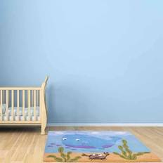 Kids Whale Wool Rug