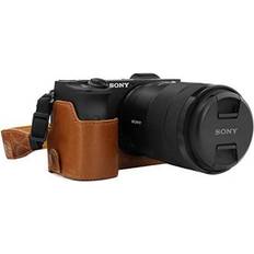 Kamerataschen MegaGear Sony Alpha A6600 Ever Ready Leather Camera Half Case