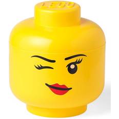 LEGO Boîtes de rangement LEGO Small Winking Girl Storage Head