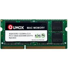 1333 mhz ddr3 8gb so dimm Qumox SO-DIMM DDR3 1333MHz 8GB For Mac (83901)