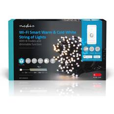 Kabellose Steuerung Weihnachtsleuchten Nedis SmartLife 200 LED 20m Weihnachtsleuchte