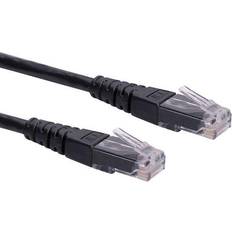 Cat 6 kabel Roline 21151545 UTP Patch Cord Cat.6-black 2m-2