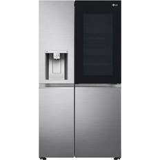 Affiancati - Libero Frigo congelatori LG GSXV91PZAE Acciaio inossidabile