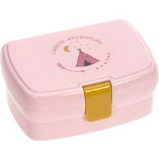 Roze Lunchboxen Lässig Adventure Lunchbox, Tipi Roze/lichtroze