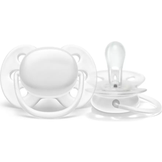 Avent soft Philips Avent Soother Ultra Soft 06m 1pack Arctic White