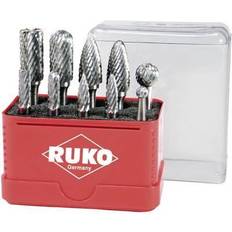 Ruko 116002 Burr Carbide metal Shank diameter 6 mm 10-piece