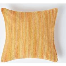 Homescapes 45 Chenille Tie Dye Cushion Cover Cushion Cover Orange