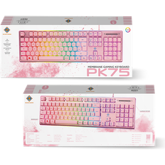 Deltaco Tastaturen Deltaco GAM-021-RGB-P-DE Gaming Keyboard