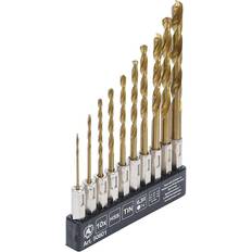 Kraftmann 50801 HSS Drill Set titanium coated 1.5 6 mm 10 pcs