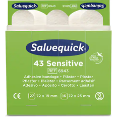 Salvequick Førstehjælp Salvequick Pflaster-Strips Vlies 43 St